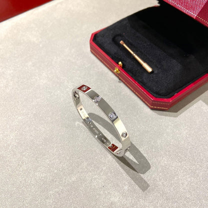 [Regalia Jewelry]LOVE BRACELET 6.1MM 10 DIAMONDS