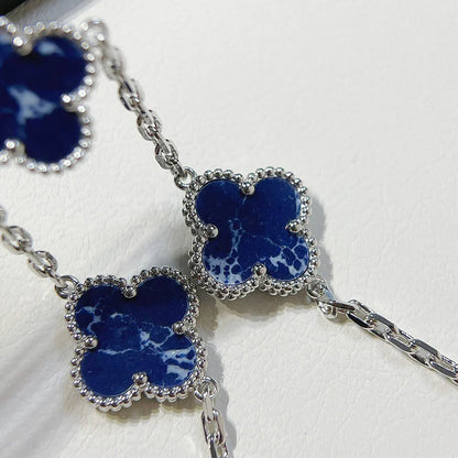 [Regalia Jewelry]CLOVER 5 MOTIF PIETERSITE BRACELET COLLECTION