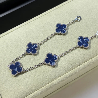 [Regalia Jewelry]CLOVER 5 MOTIF PIETERSITE BRACELET COLLECTION