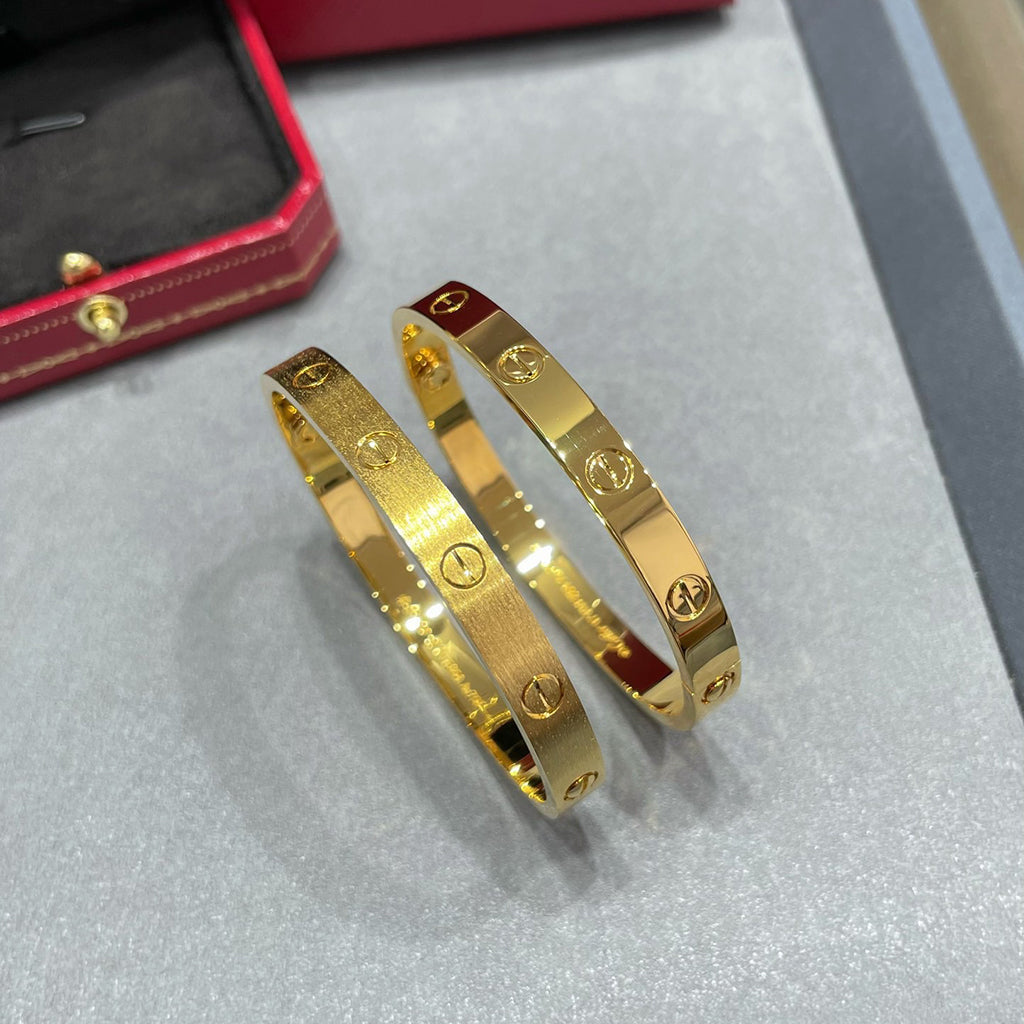 [Regalia Jewelry]LOVE BRACELET 6.1MM BRUSHED