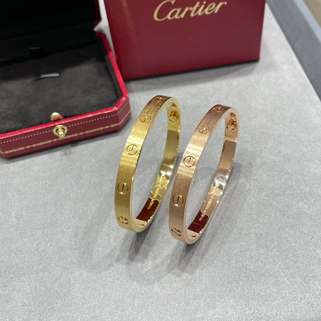 [Regalia Jewelry]LOVE BRACELET 6.1MM BRUSHED