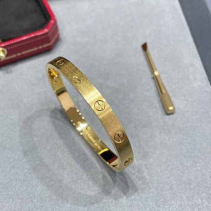 [Regalia Jewelry]LOVE BRACELET 6.1MM BRUSHED
