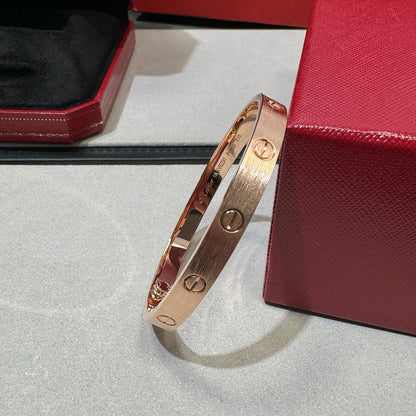 [Regalia Jewelry]LOVE BRACELET 6.1MM BRUSHED