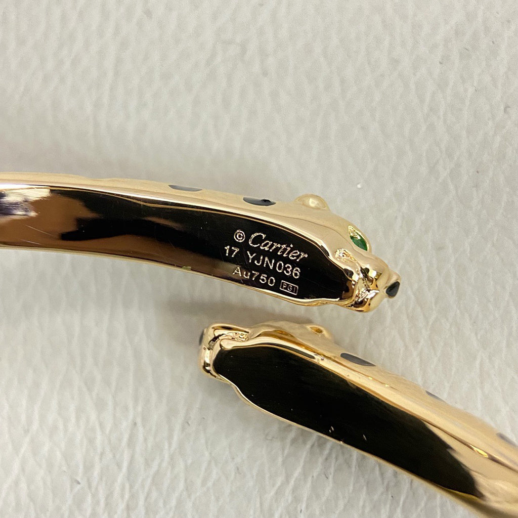 [Regalia Jewelry]PANTHERE DOUBLE HEADED OPEN BRACELET