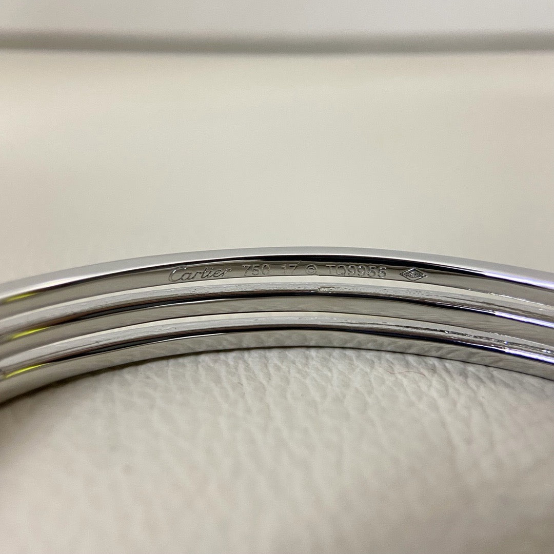[Regalia Jewelry]ETINCELLE HALF-PAVED DIAMOND BRACELET