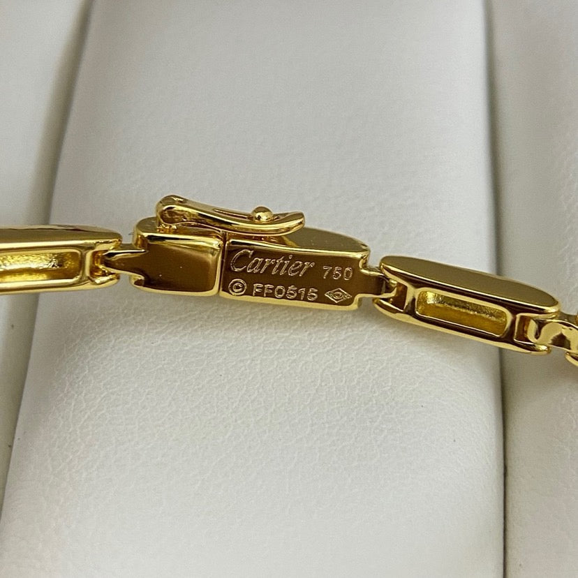 [Regalia Jewelry]PANTHERE HALF DIAMOND ON CHAIN BRACELET