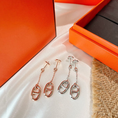 [Regalia Jewelry]CHAINE TASSEL EARRINGS