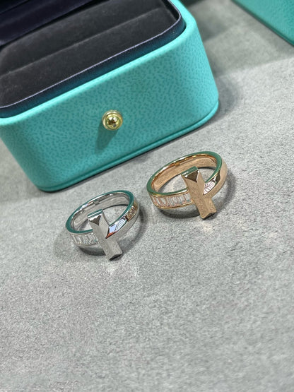 [Regalia Jewels]T1 WIDE 4.5MM DIAMOND RING