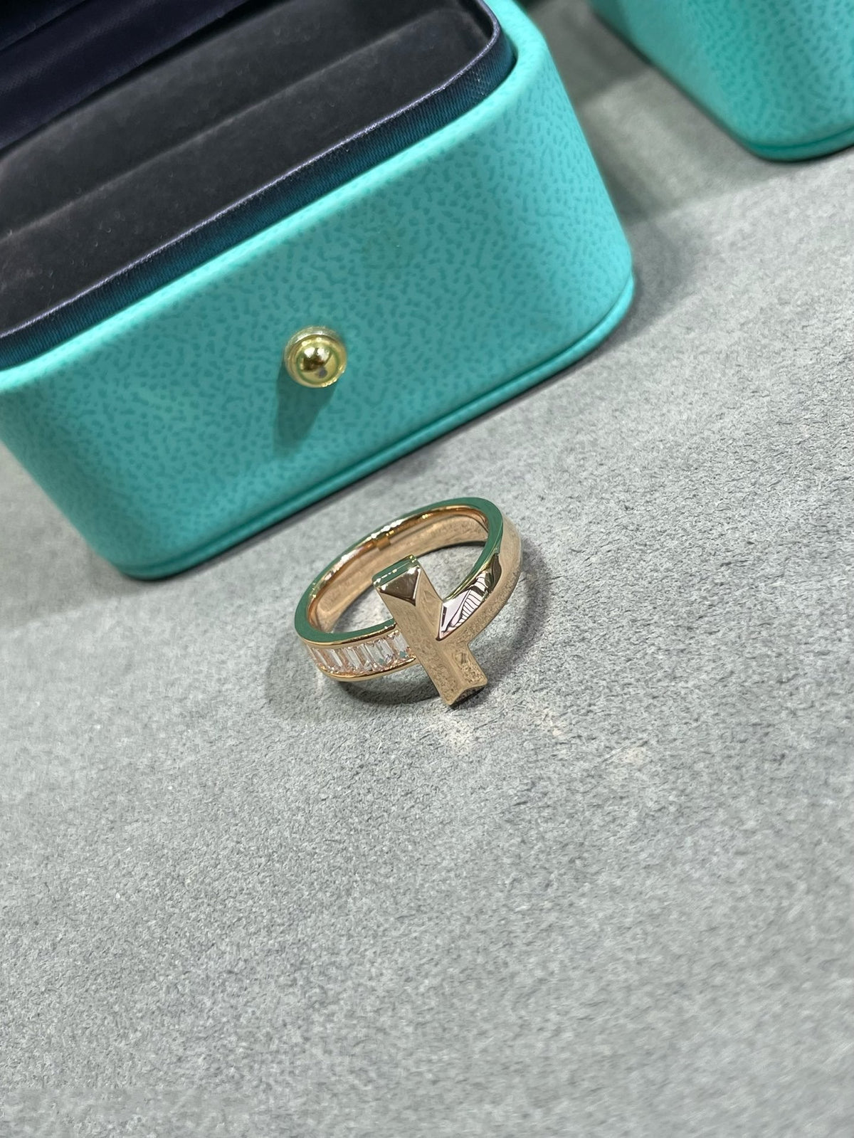 [Regalia Jewels]T1 WIDE 4.5MM DIAMOND RING