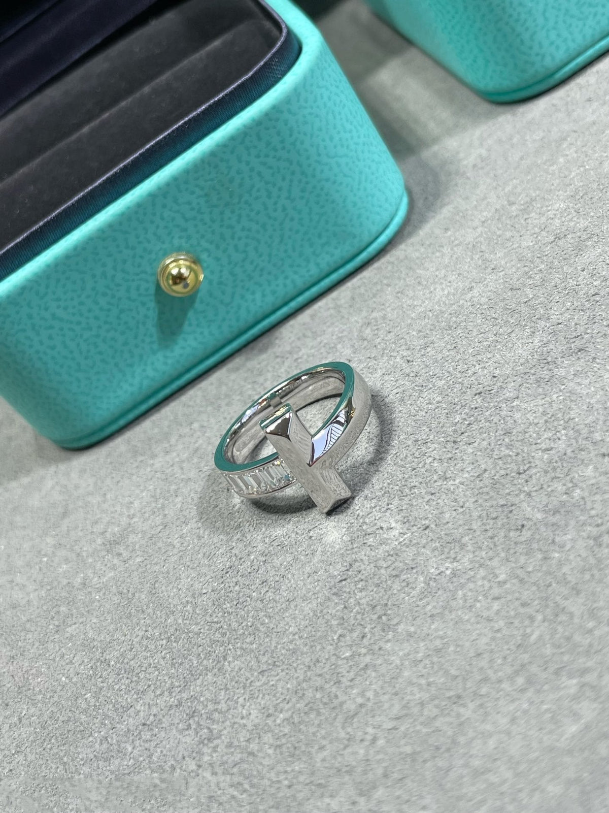 [Regalia Jewels]T1 WIDE 4.5MM DIAMOND RING