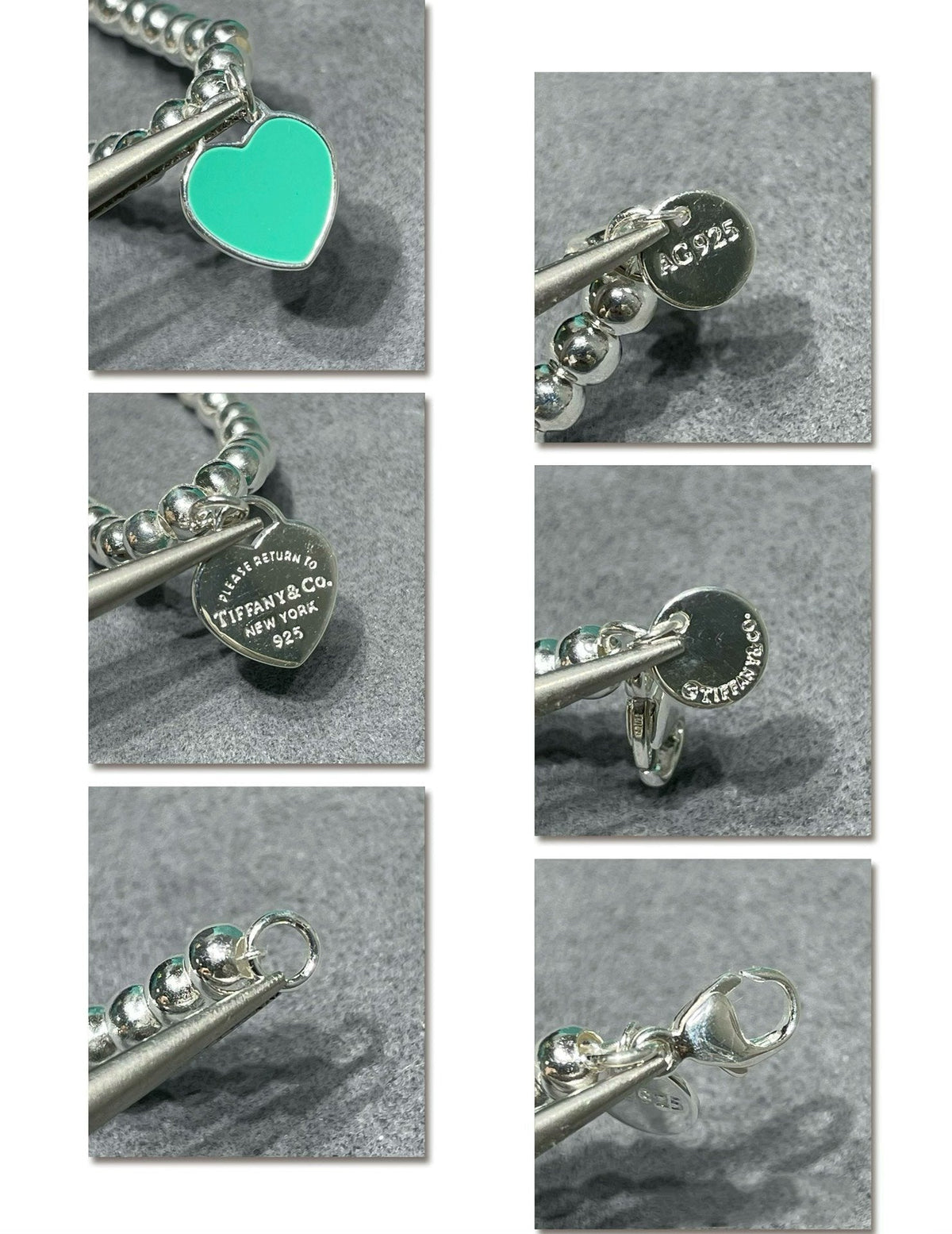 [Regalia Jewels]RETURN TO TIF SILVER BEAD NECKLACE