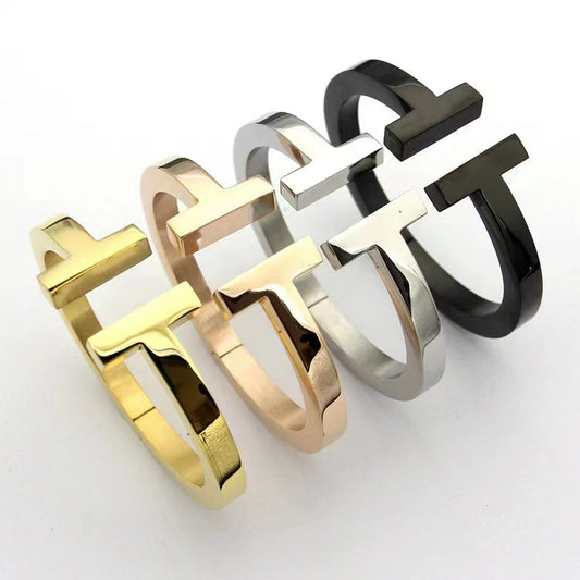 [Regalia Jewels]T SQUARE OPEN BRACELET