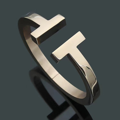 [Regalia Jewels]T SQUARE OPEN BRACELET