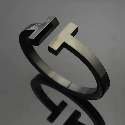 [Regalia Jewels]T SQUARE OPEN BRACELET