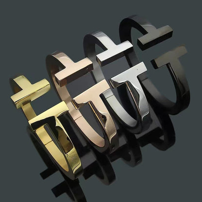 [Regalia Jewels]T SQUARE OPEN BRACELET