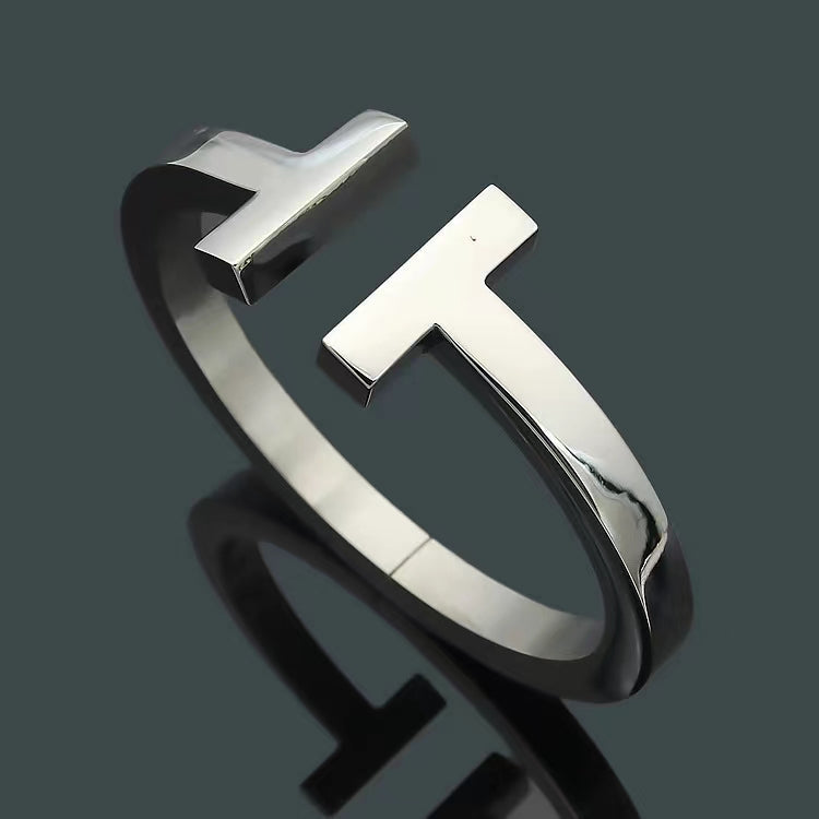 [Regalia Jewels]T SQUARE OPEN BRACELET