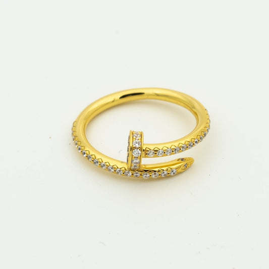 [Regalia Jewelry]JUSTE RING 1.8MM GOLD DIAMONDS