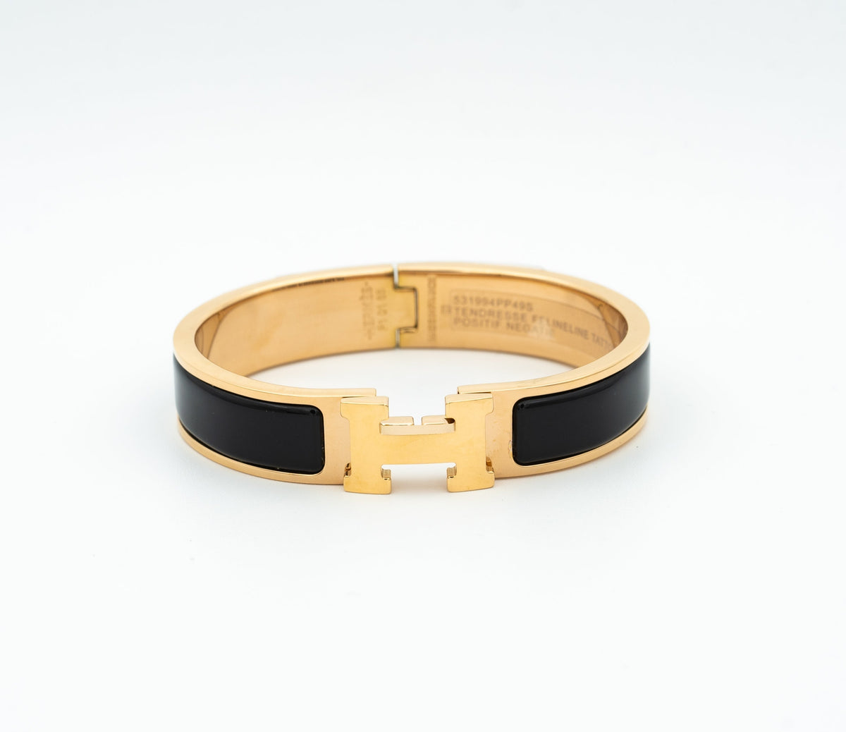[Regalia Jewelry]H BLACK BRACELET