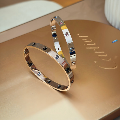 [Regalia Jewelry]2026 RAINBOW LOVE BRACELET 6.1MM  10 DIAMONDS