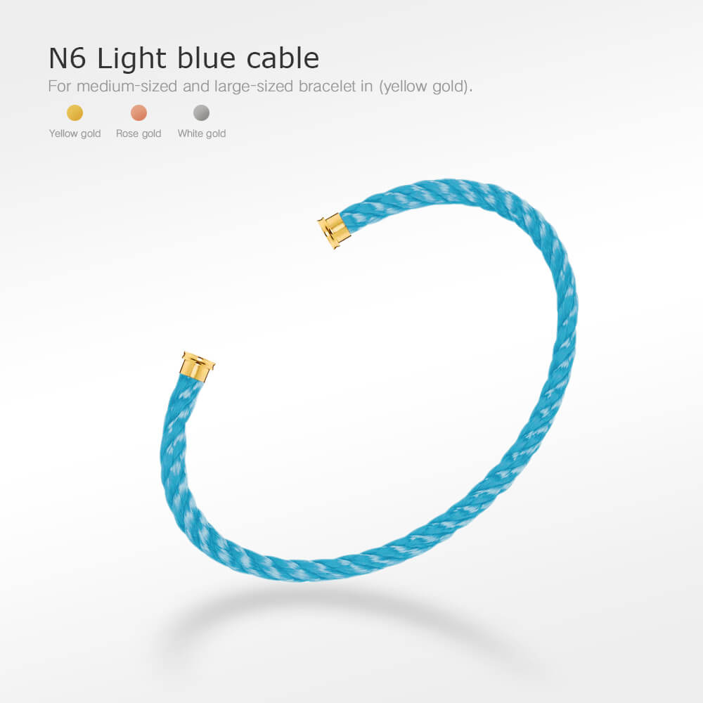 [Regalia Jewelry]FORCE SERIES BRACELET CABLES 50 CHOICES (DIY SELECTION)