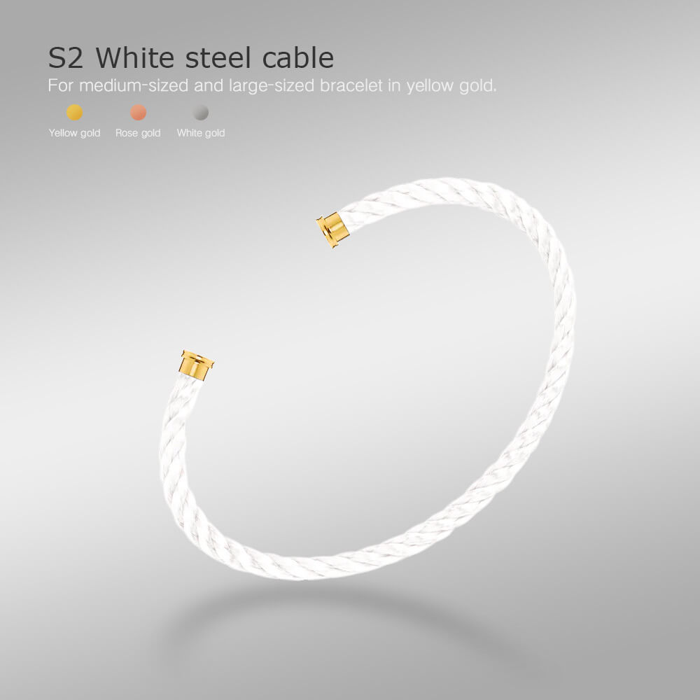 [Regalia Jewelry]FORCE SERIES BRACELET CABLES 50 CHOICES (DIY SELECTION)