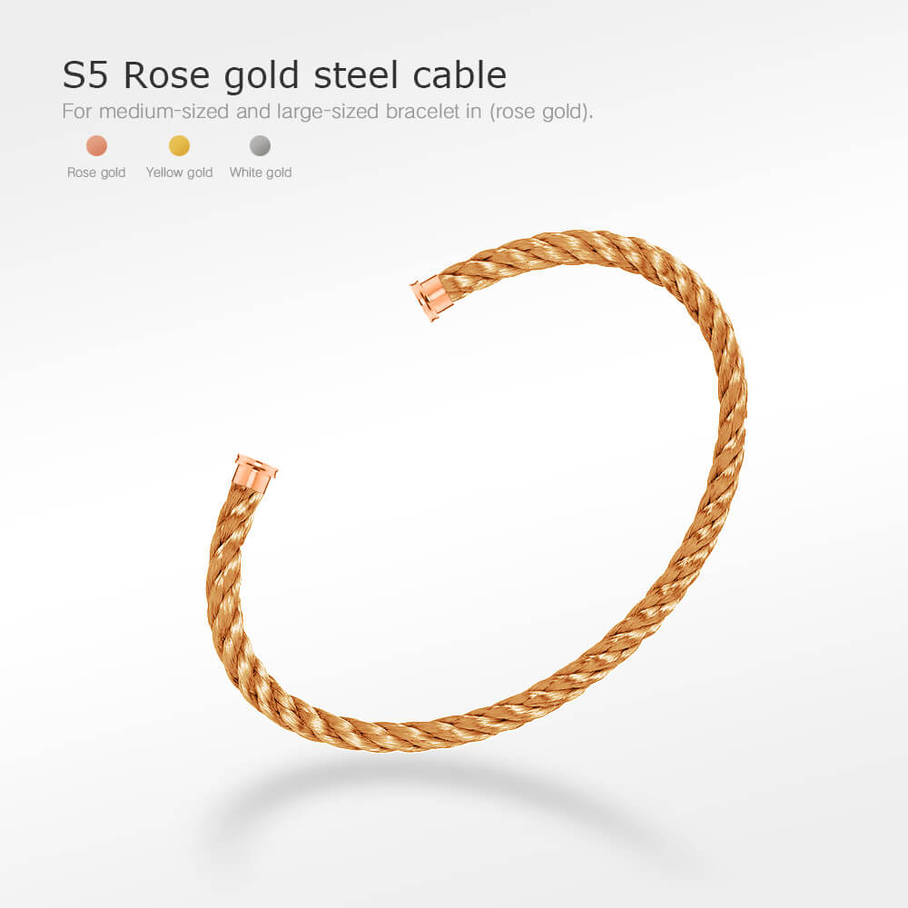 [Regalia Jewelry]FORCE SERIES BRACELET CABLES 50 CHOICES (DIY SELECTION)