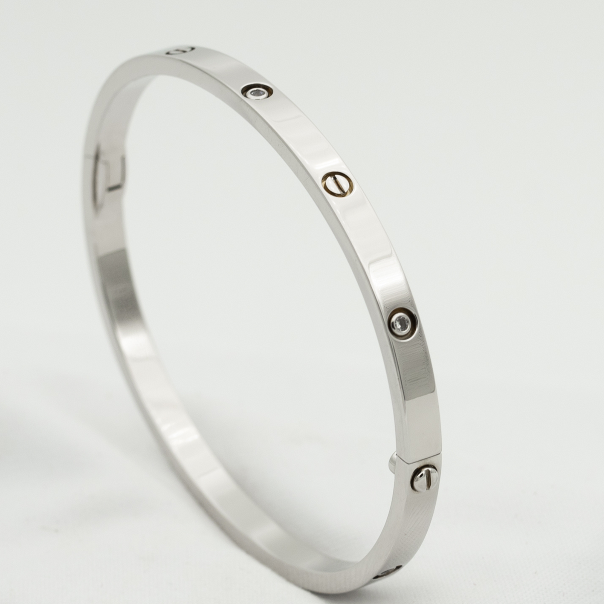 [Regalia Jewelry]LOVE BRACELET 3.65MM 6 DIAMONDS