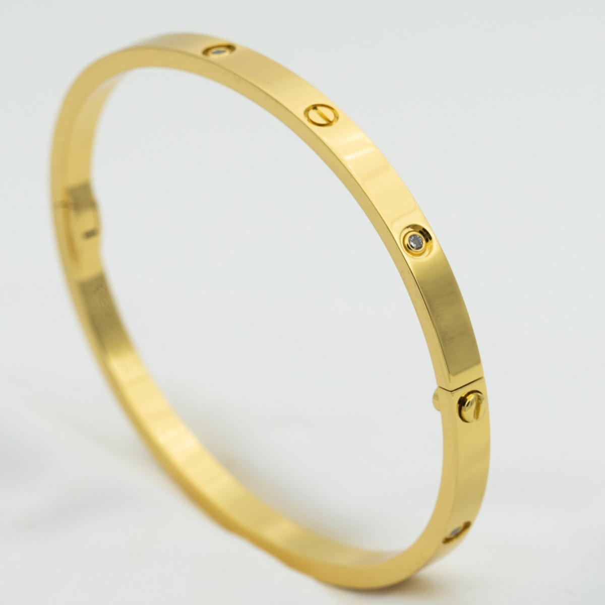 [Regalia Jewelry]LOVE BRACELET 3.65MM 6 DIAMONDS
