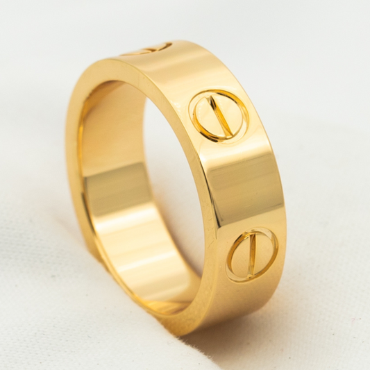 [Regalia Jewelry]LOVE RING 5.5MM NO DIAMOND
