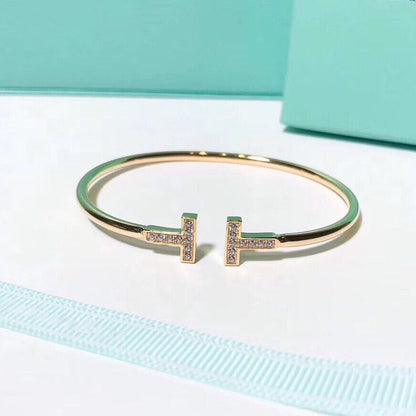[Regalia Jewels]T BRACELET 1.8MM GOLD DIAMOND