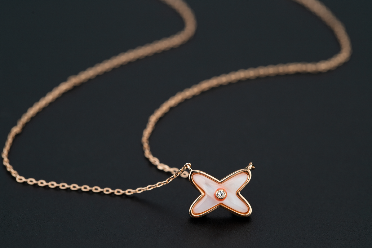 [Regalia Jewelry]JEUX DE NECKLACE 1 DIAMOND