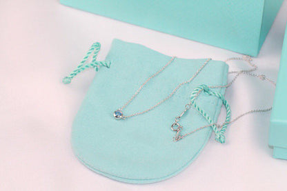[Regalia Jewels]ELSA PERETTI SERIES SINGLE DIAMOND SIMPLE NECKLACE