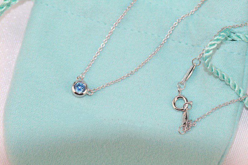[Regalia Jewels]ELSA PERETTI SERIES SINGLE DIAMOND SIMPLE NECKLACE