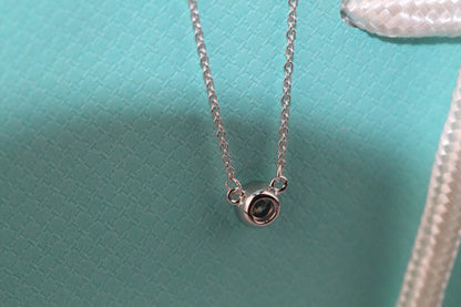 [Regalia Jewels]ELSA PERETTI SERIES SINGLE DIAMOND SIMPLE NECKLACE