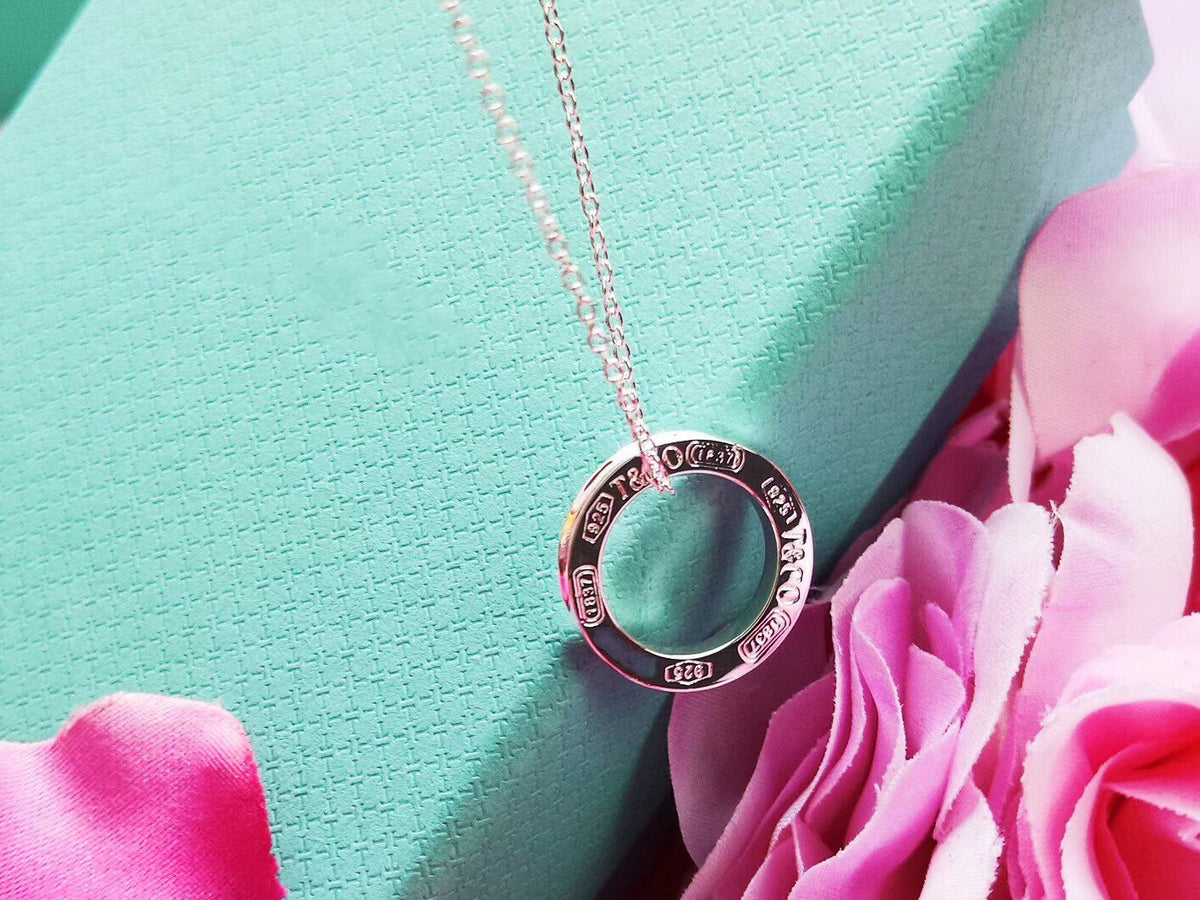 [Regalia Jewels]SINGLE RING NECKLACE CHAIN LENGTH