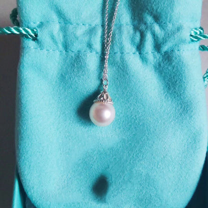[Regalia Jewels]PEARL PENDANT GATSBY ZIEGFELD PEARL SILVER NECKLACE