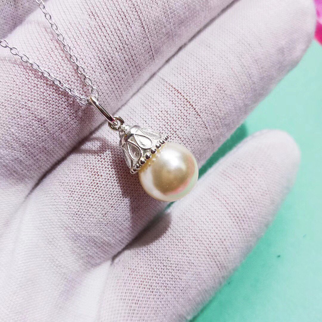 [Regalia Jewels]PEARL PENDANT GATSBY ZIEGFELD PEARL SILVER NECKLACE