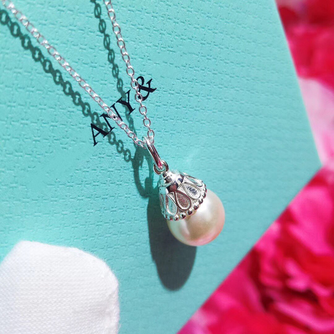 [Regalia Jewels]PEARL PENDANT GATSBY ZIEGFELD PEARL SILVER NECKLACE