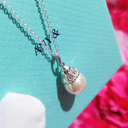 [Regalia Jewels]PEARL PENDANT GATSBY ZIEGFELD PEARL SILVER NECKLACE