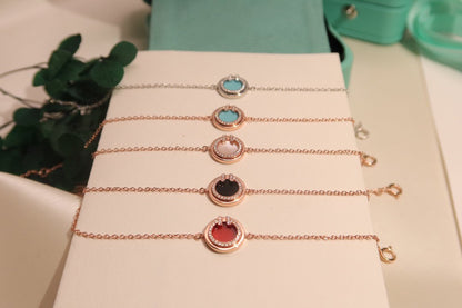 [Regalia Jewels]DIAMOND CIRCLE PINK GOLD BRACELET