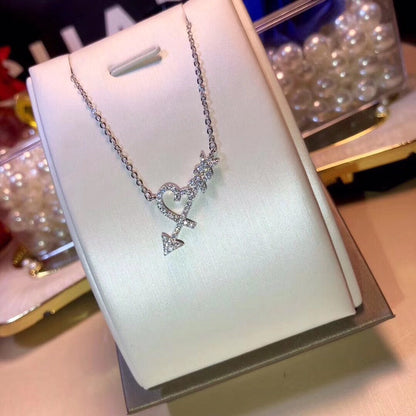 [Regalia Jewels]COLGANTE HEART & ARROW NECKLACE