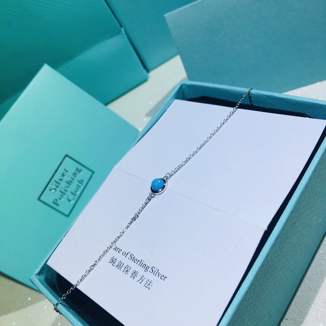 [Regalia Jewels]YARD TURQUOISE NECKLACE SILVER