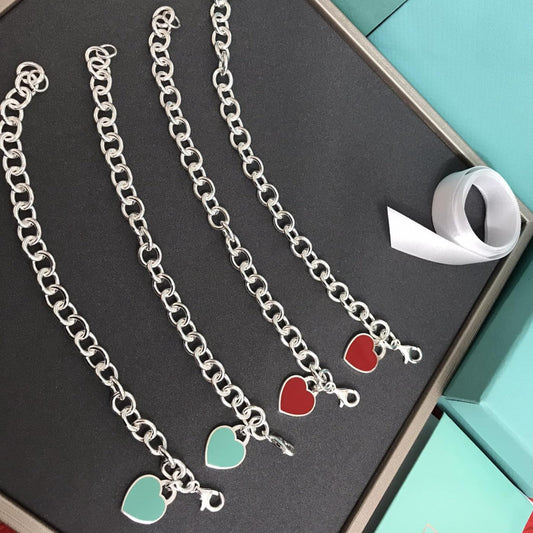 [Regalia Jewels]HEART TAG BRACELET SILVER MEDIUM