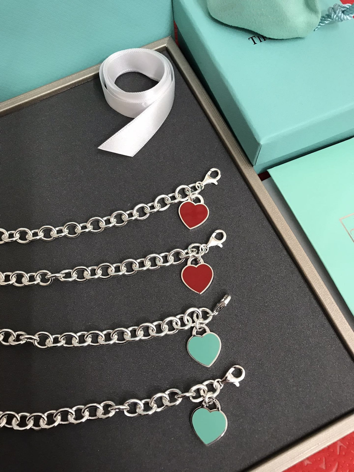 [Regalia Jewels]HEART TAG BRACELET SILVER MEDIUM