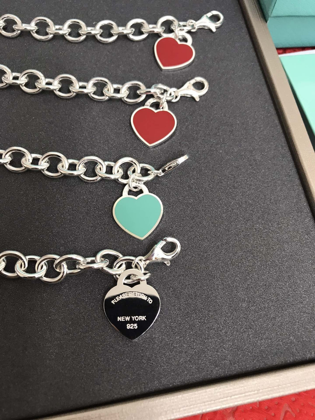 [Regalia Jewels]HEART TAG BRACELET SILVER MEDIUM