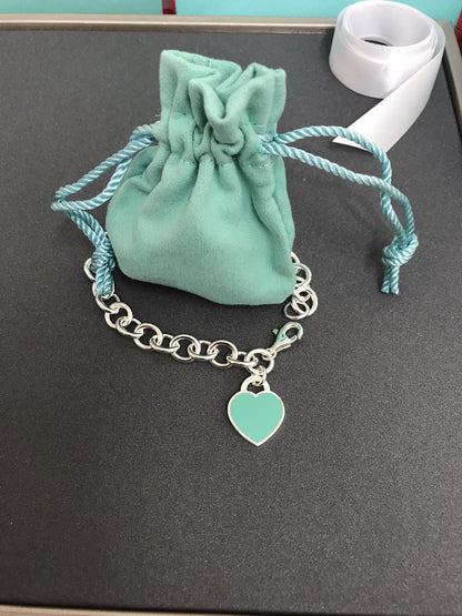 [Regalia Jewels]HEART TAG BRACELET SILVER MEDIUM
