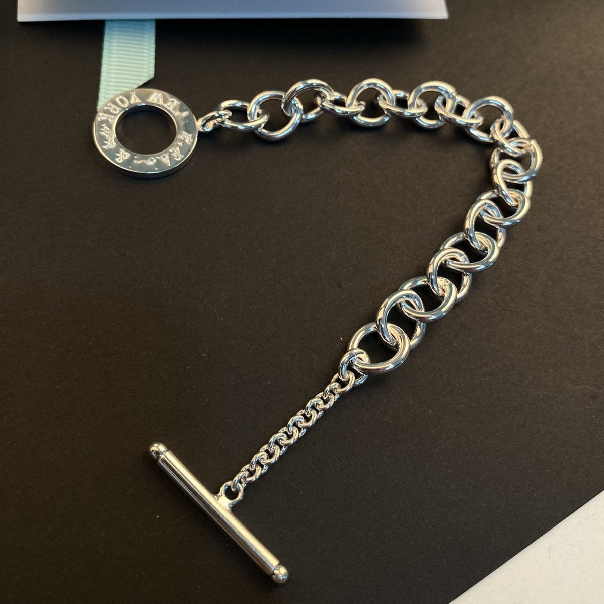 [Regalia Jewels]TOGGLE TAG BRACELET SILVER