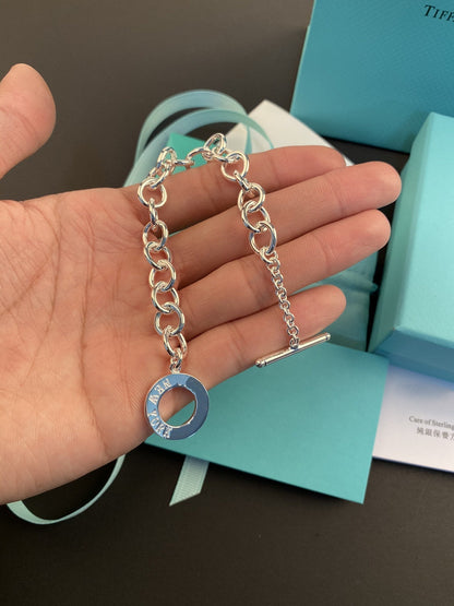 [Regalia Jewels]TOGGLE TAG BRACELET SILVER