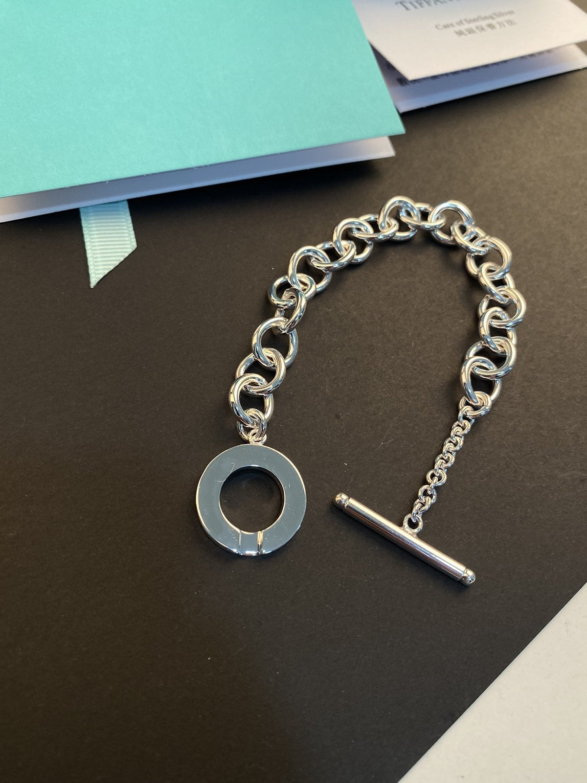 [Regalia Jewels]TOGGLE TAG BRACELET SILVER