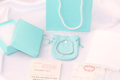 [Regalia Jewels]STERLING SILVER BOW BEAD BRACELET